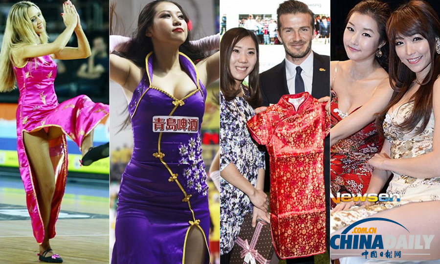 最炫旗袍風(fēng)！曲線畢露的性感