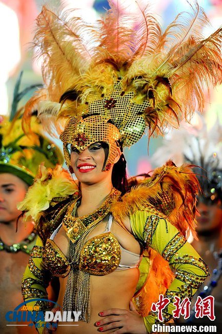 巴西熱辣桑巴狂歡沸騰武漢（組圖）