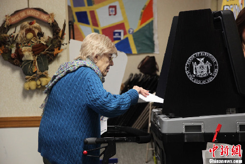 美國(guó)總統(tǒng)大選全國(guó)投票拉開(kāi)帷幕