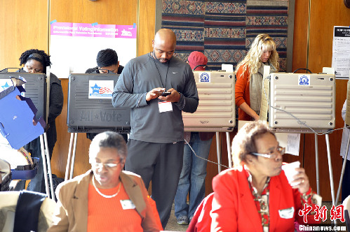 美國(guó)總統(tǒng)大選全國(guó)投票拉開(kāi)帷幕