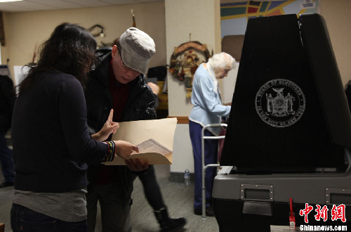 美國(guó)總統(tǒng)大選全國(guó)投票拉開(kāi)帷幕