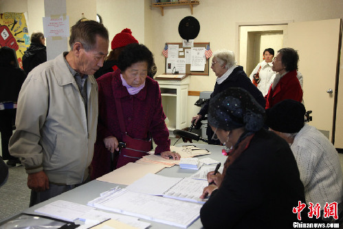 美國(guó)總統(tǒng)大選全國(guó)投票拉開(kāi)帷幕