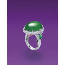 翡翠盤點(diǎn)：款式多樣，ANNA HU 戒指創(chuàng)多項(xiàng)紀(jì)錄