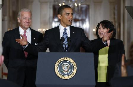 奧巴馬正式提名拉美裔大法官 稱其更有經(jīng)驗(yàn)(圖)