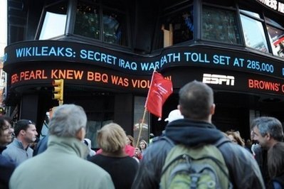 維基解密披露40萬份伊戰(zhàn)檔案 美軍史上最大規(guī)模信息外泄