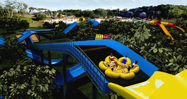 全球最長(zhǎng)水上飛車“猛犸象”明年建成 極其驚險(xiǎn)刺激