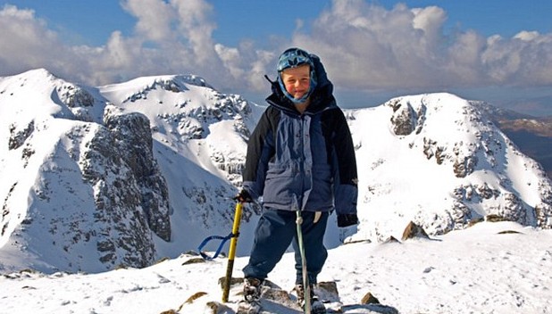 英國(guó)10歲少年征服283座“芒羅山” 打破世界記錄