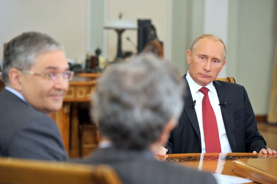 普京自比羅斯福解釋參選原因 否認(rèn)有“帝國野心”