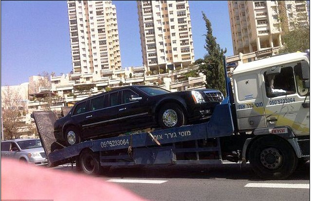 奧巴馬首訪(fǎng)以色列 種樹(shù)“遇阻”專(zhuān)車(chē)熄火尷尬不斷