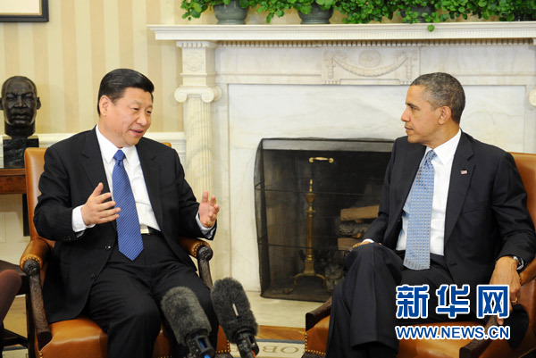 習(xí)近平會見美國總統(tǒng)奧巴馬