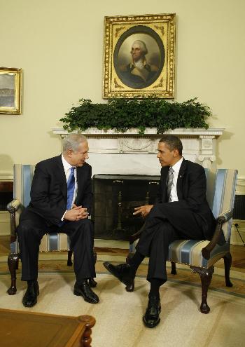 內(nèi)塔尼亞胡與奧巴馬首會(huì) 美以關(guān)系面臨大考
