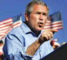 布什:美國(guó)必須完成在伊拉克的使命