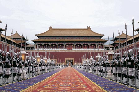 <黃金甲>3.6億打造大唐盛況(圖)