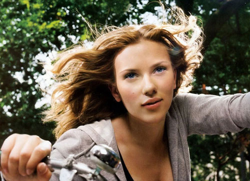 斯嘉麗?約翰松青春寫真 