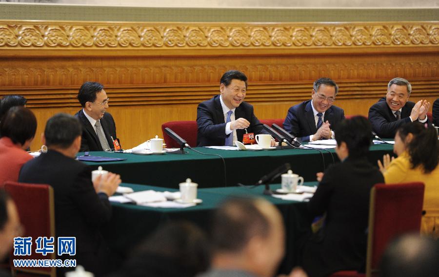 習(xí)近平參加廣東代表團審議