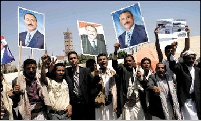 也門總統(tǒng)在沖突中突然回國(guó) 呼吁?;疬M(jìn)行談判