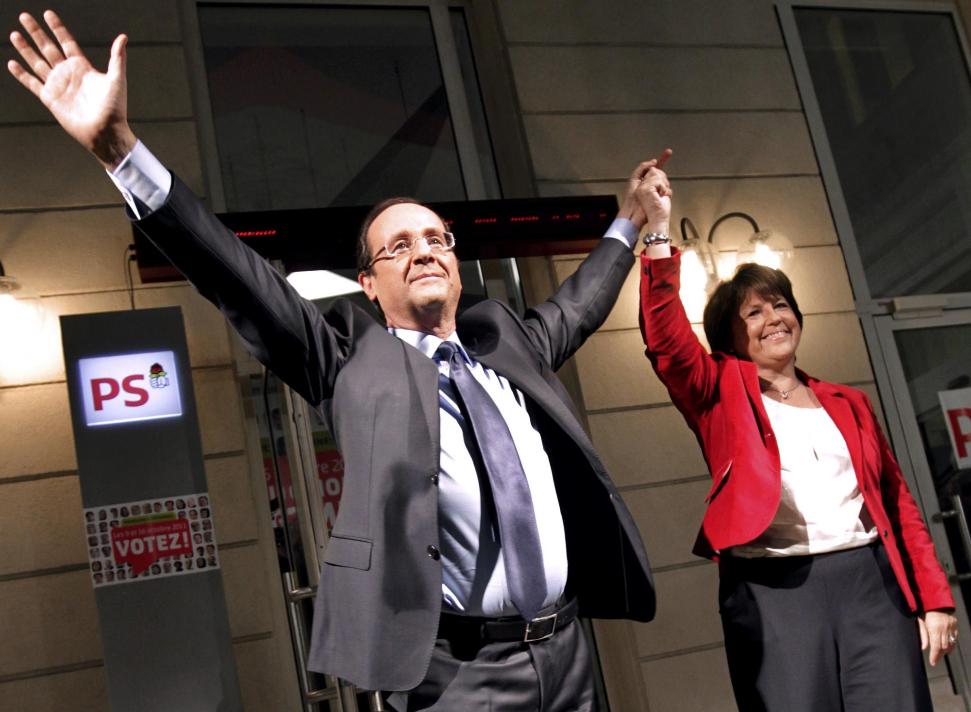 淘汰前女友、再勝女對(duì)頭 “安靜男人”贏社會(huì)黨提名決戰(zhàn)薩科齊