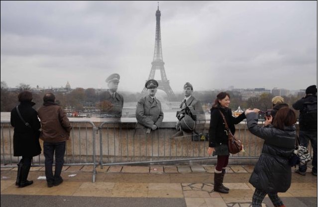 俄攝影師將歷史與現(xiàn)實(shí)合二為一 獨(dú)創(chuàng)回顧戰(zhàn)爭(zhēng)巧妙視角