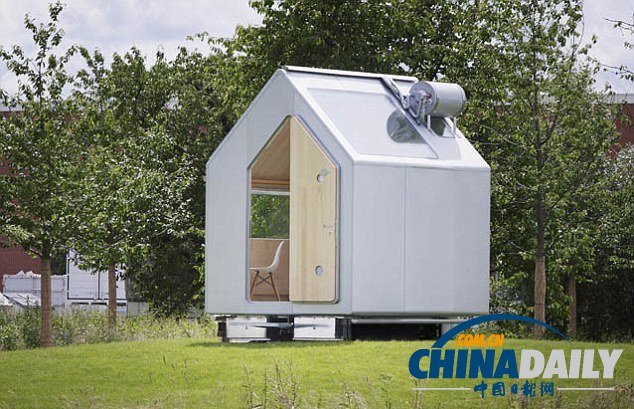 意設(shè)計(jì)師推出6平米微型屋 內(nèi)含廚房、臥室和淋浴室