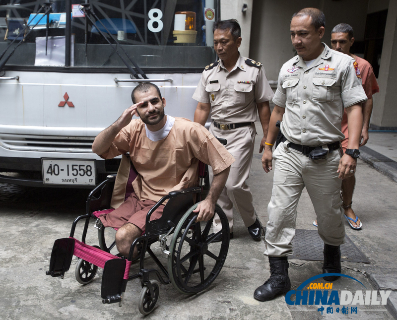 曼谷爆炸案伊朗籍嫌犯被判刑 揮拳頭敬軍禮態(tài)度囂張(組圖)