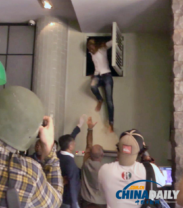 最新公布肯尼亞商場恐怖襲擊案現(xiàn)場圖（組圖）