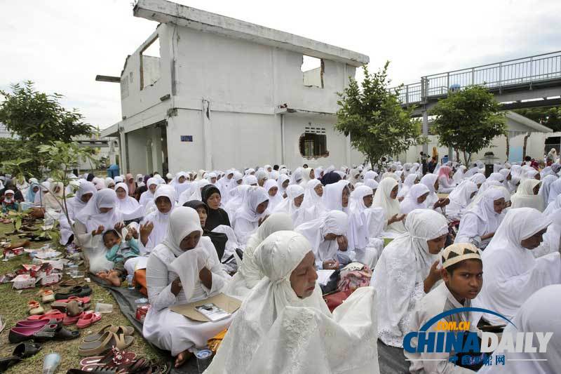 印尼民眾舉行活動 紀(jì)念印度洋海嘯9周年