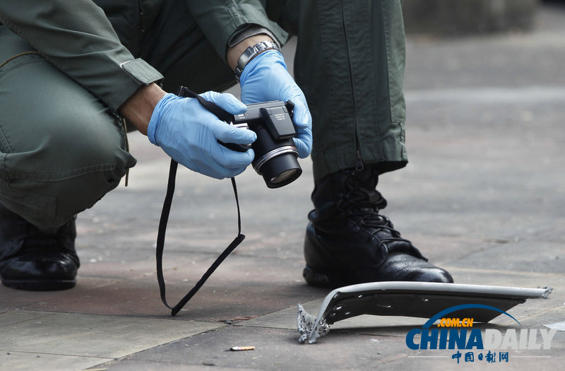 泰國示威現(xiàn)場再遇暴力襲擊 手榴彈爆炸致一人受傷(組圖)