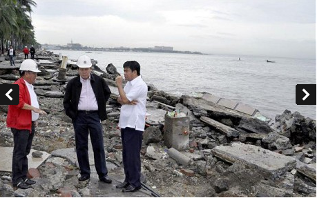 菲律賓官員視察災(zāi)區(qū)圖片系PS合成 引網(wǎng)友抨擊