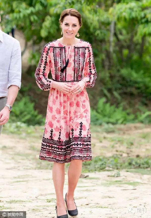 她貴比英女王，卻穿幾百塊的衣服美翻東南亞！