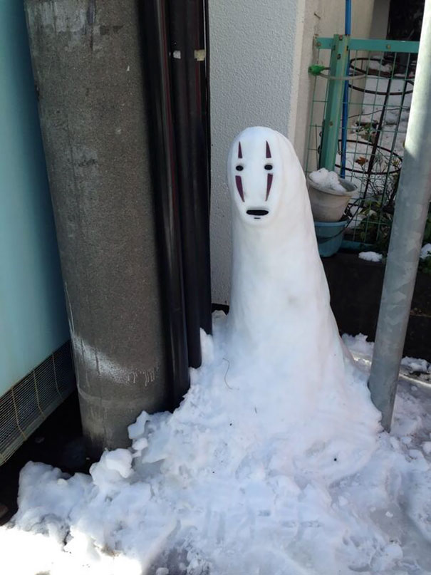 雪人創(chuàng)意大PK：你最喜歡哪個(gè)？（組圖）