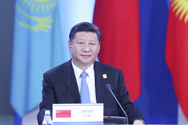 習(xí)近平主席在上海合作組織成員國(guó)元首理事會(huì)第十七次會(huì)議上的講話(huà)