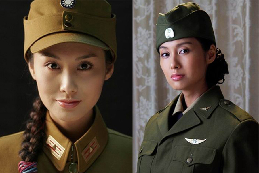 制服誘惑：國內(nèi)演員誰穿軍裝最有范兒？（組圖）