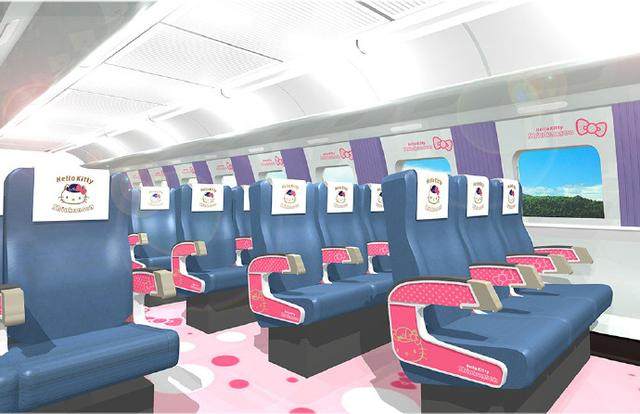 少女心爆棚！日本Hello Kitty主題新干線粉嫩出發(fā)