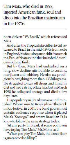 The man who brought funk and soul to Rio