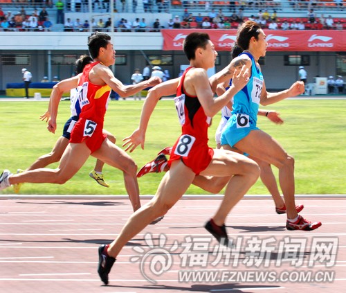 全國(guó)田徑大獎(jiǎng)賽鳴金　福建選手一日攬獲三枚金牌