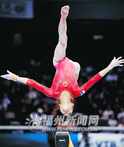 永泰姑娘沖擊世錦賽冠軍 體操個人全能預(yù)賽居第3
