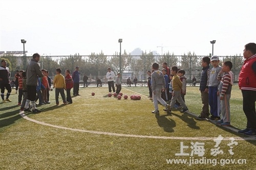 Nanxiang holds training program to nurture young football talents