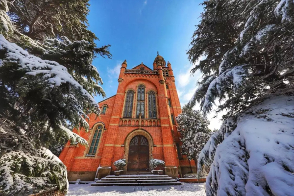 Savor snowy fairyland in Sheshan