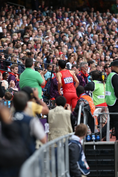 (OLY2012)BRITAIN-LONDON-MEN'S 110M HURDLES-LIU XIANG