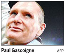 Gascoigne blames latest relapse on 'boredom'