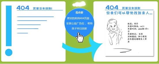 百萬站長404公益行動(dòng) 幫被拐孩子尋爸媽