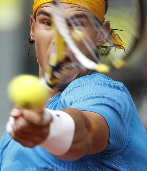 馬德里賽：納達爾苦戰(zhàn)過關 小威遭逆轉(zhuǎn)出局