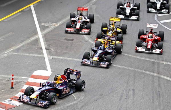 F1摩納哥站：韋伯奪冠