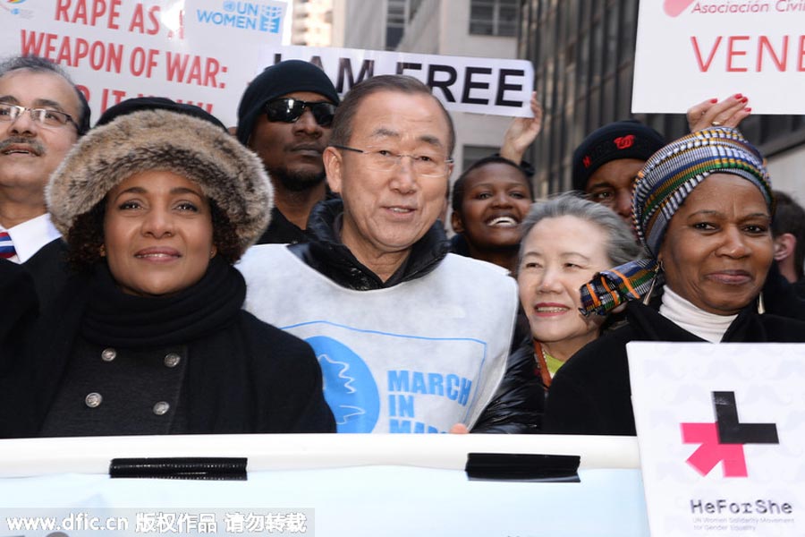 International Women's Day marked across world